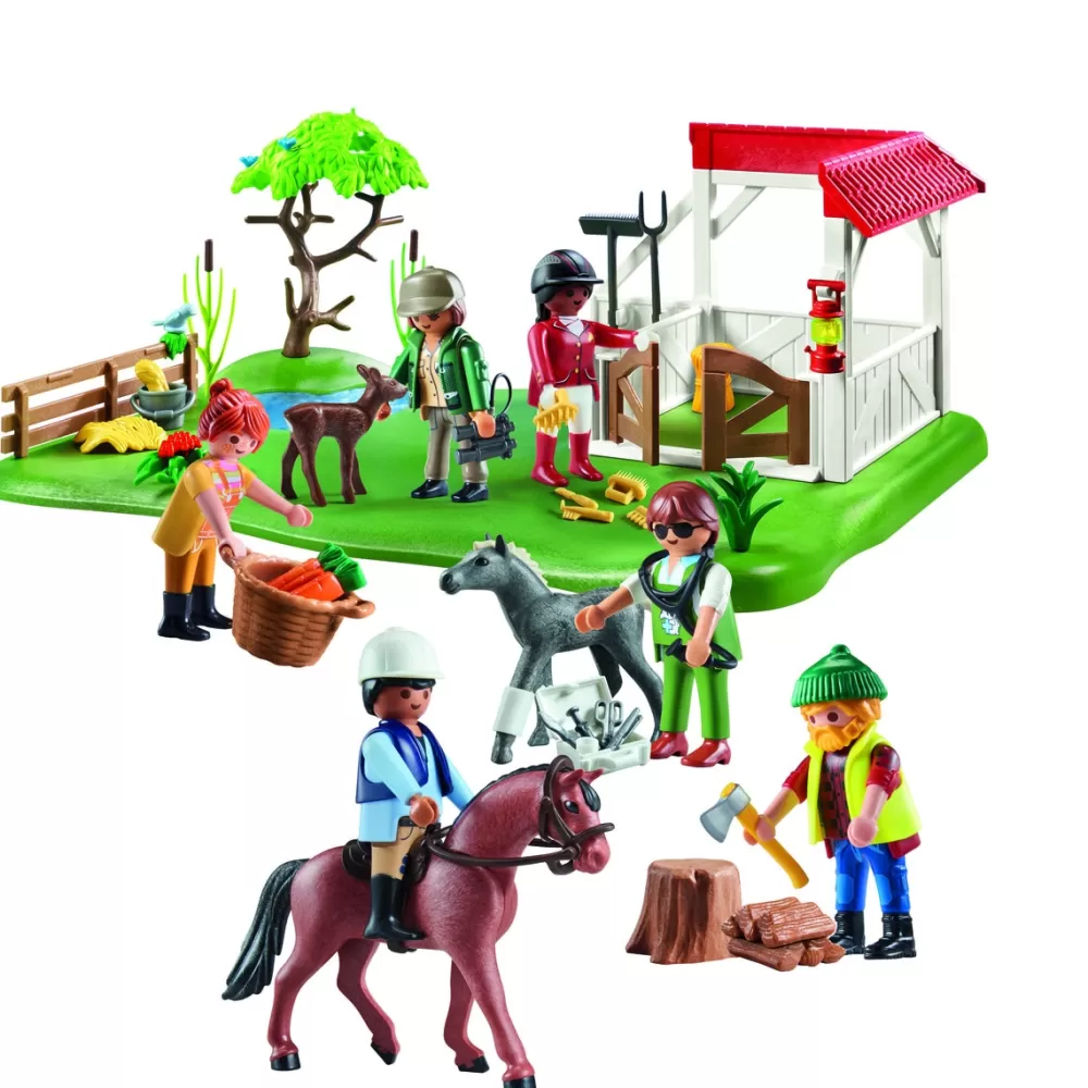 Playmobil Muñecos Articulados*Rancho De Caballos My Figures