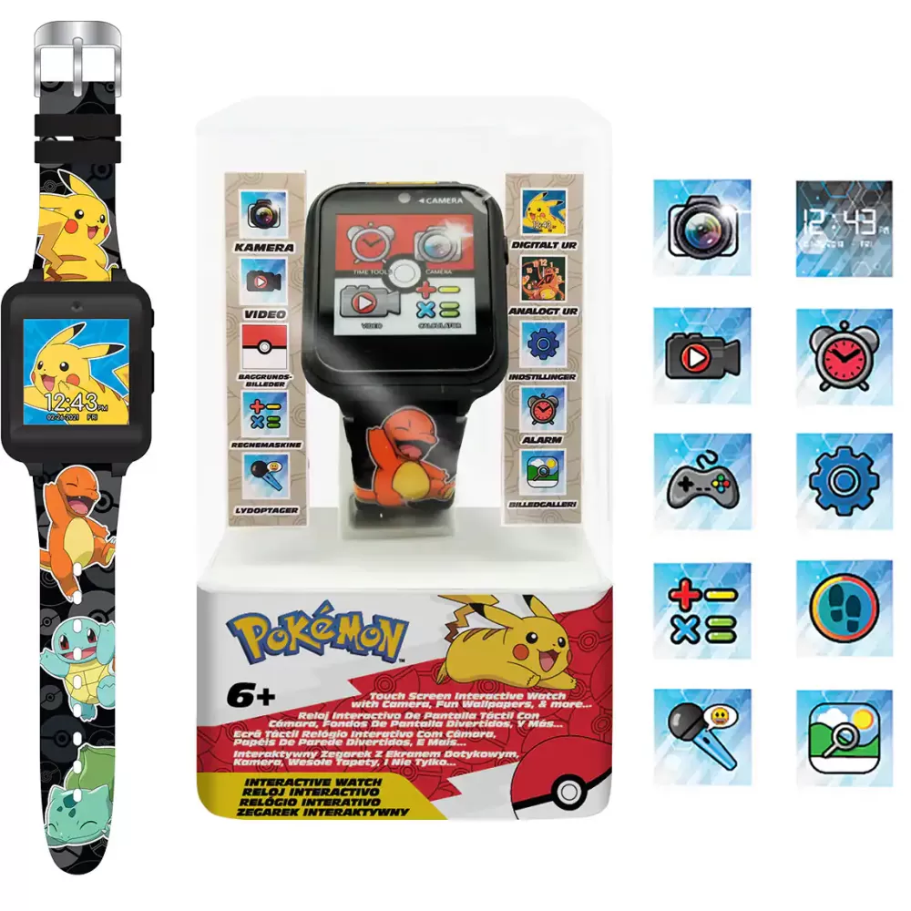 Kids Licensing Reloj Inteligente Pokemon Best