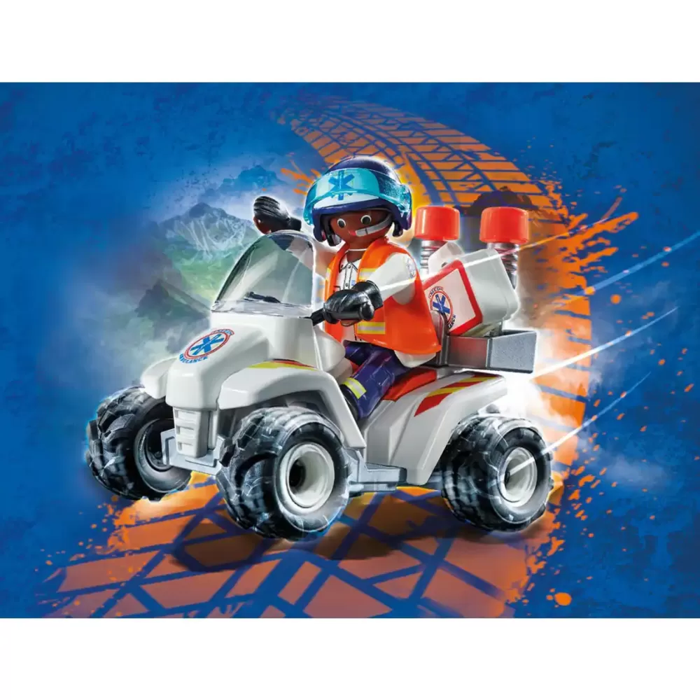 Playmobil Rescate - Speed Quad City Action Cheap