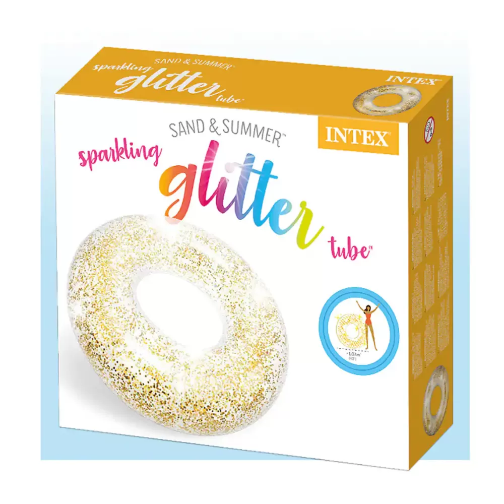 Intex Rueda Transparente Glitter Flash Sale