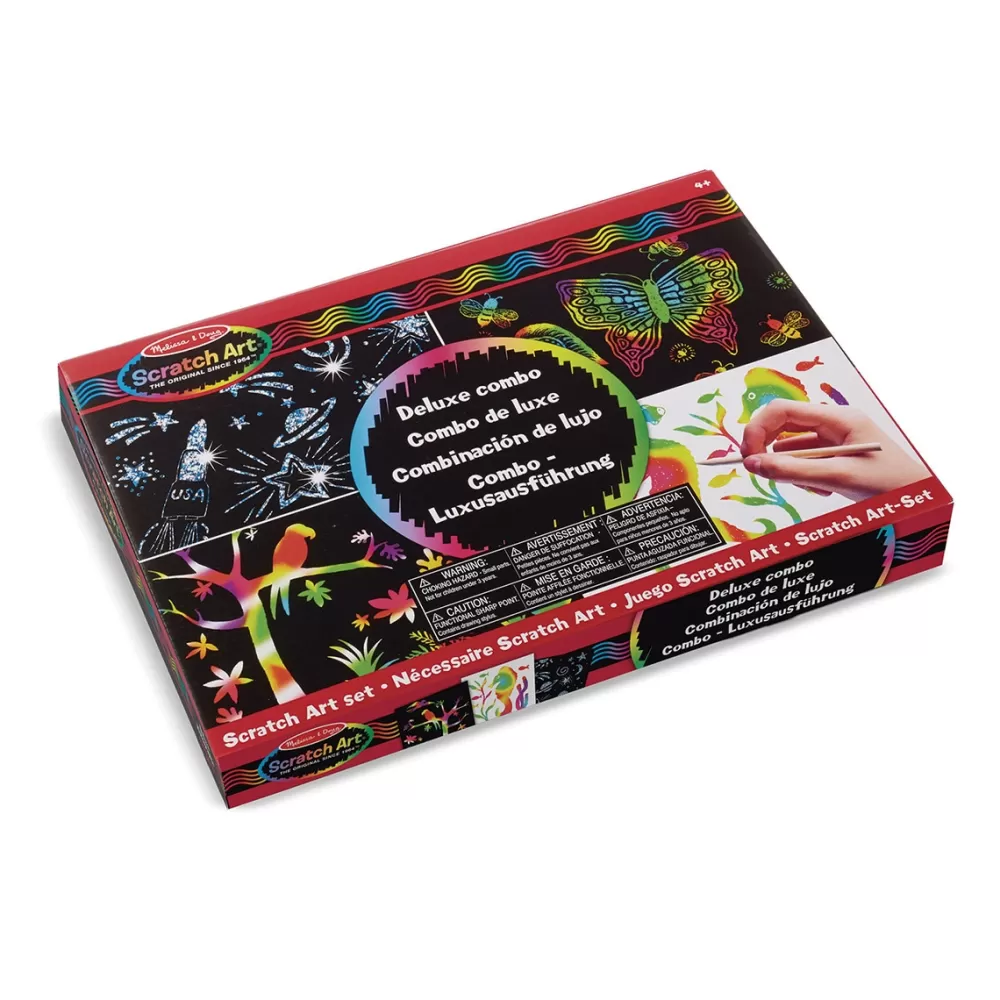 Melissa & Doug Scratch Art Set Deluxe Best