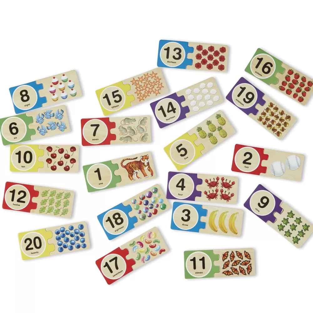 Melissa & Doug Self Correcting Number Puzzles Outlet