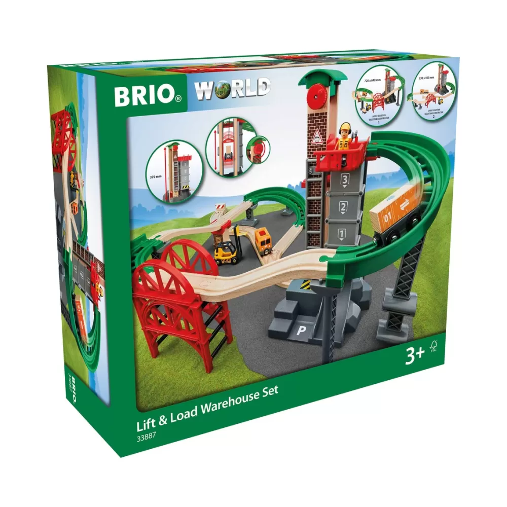 BRIO Set Almacen Con Montacargas Cheap