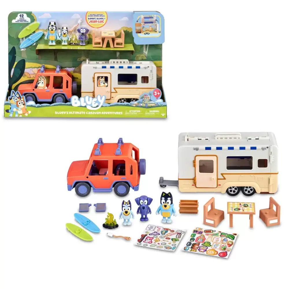 Bluey Set Cruiser + Campervan Cheap