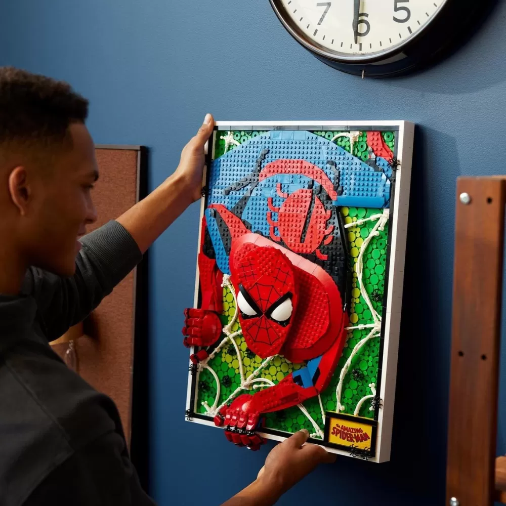 LEGO Puzzles Y Construcciones*Set De Construccion El Increible Spider-Man Superheroes Marvel Art