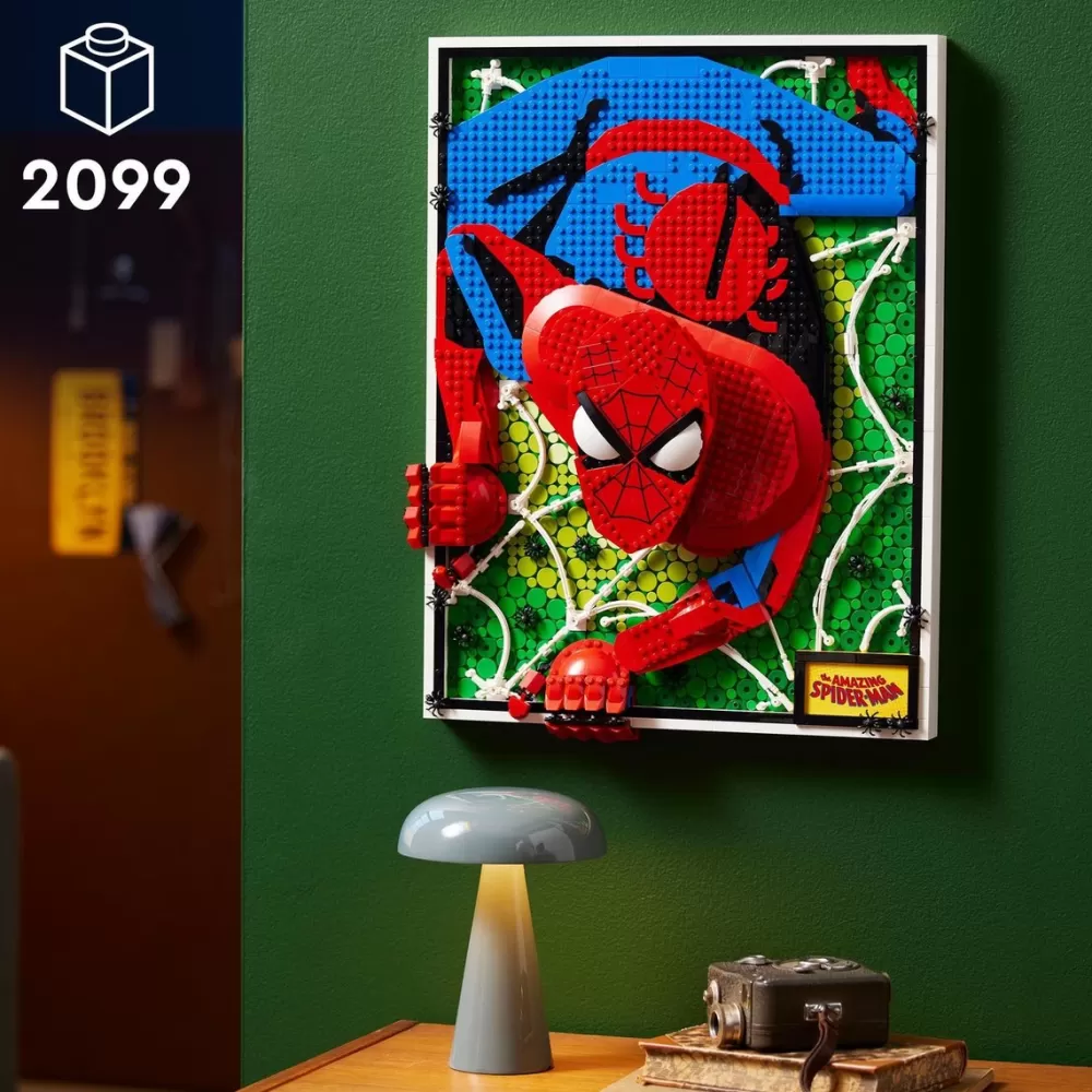 LEGO Puzzles Y Construcciones*Set De Construccion El Increible Spider-Man Superheroes Marvel Art