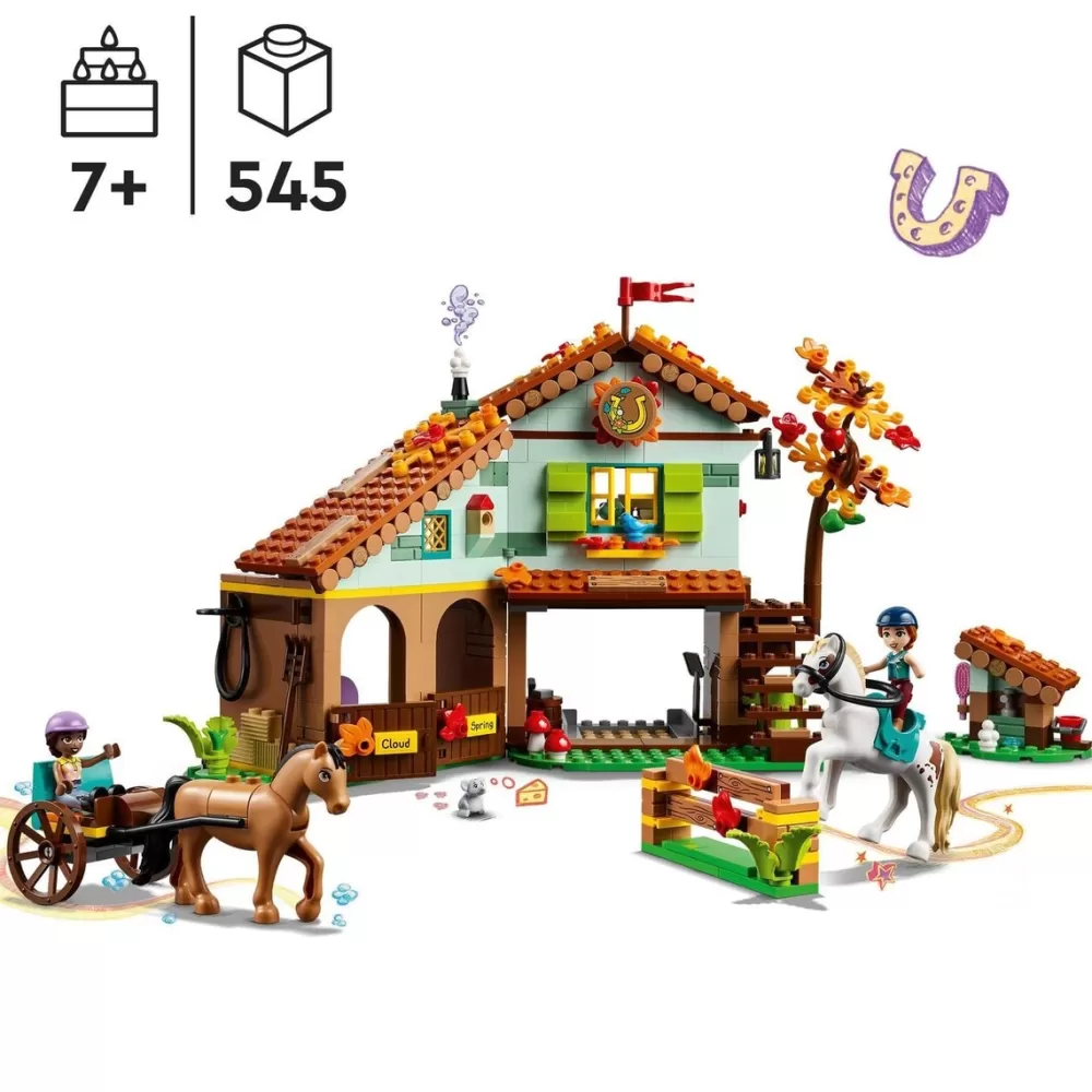 LEGO Puzzles Y Construcciones*Set De Construccion Establo De Autumn Friends