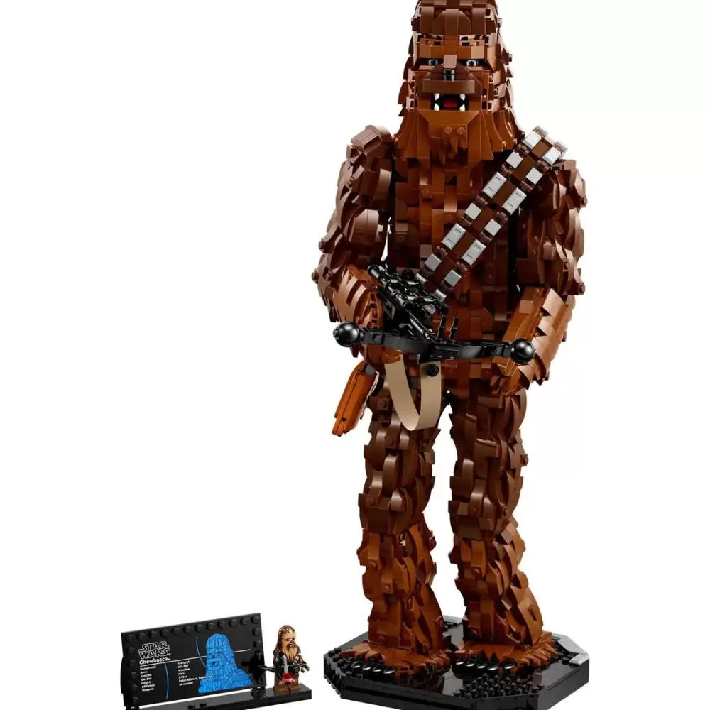 LEGO Set De Construccion Figura De Chewbacca Star Wars New