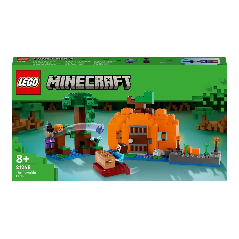 LEGO Set De Construccion La Granja-Calabaza Gaming Minecraft Shop