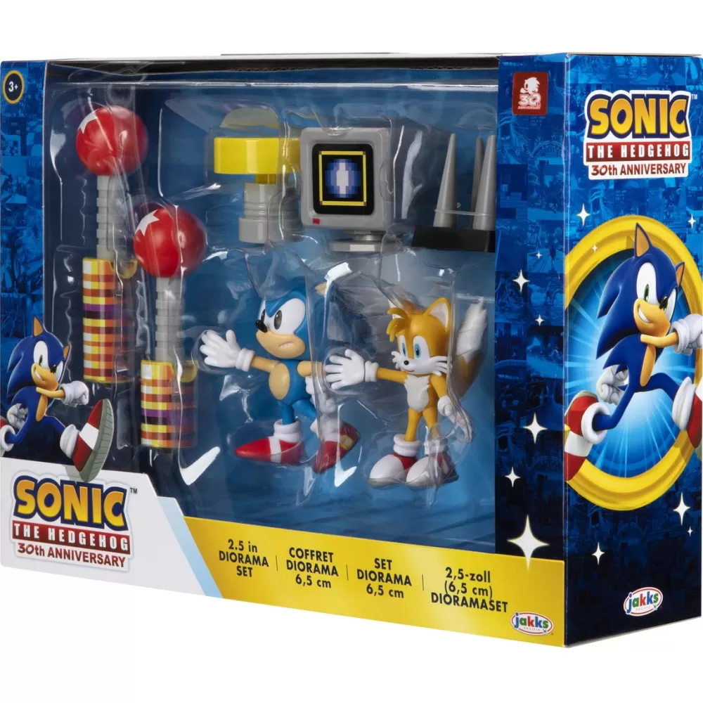 Sonic Muñecos Articulados*Set Diorama Con Figuras Y Accesorios