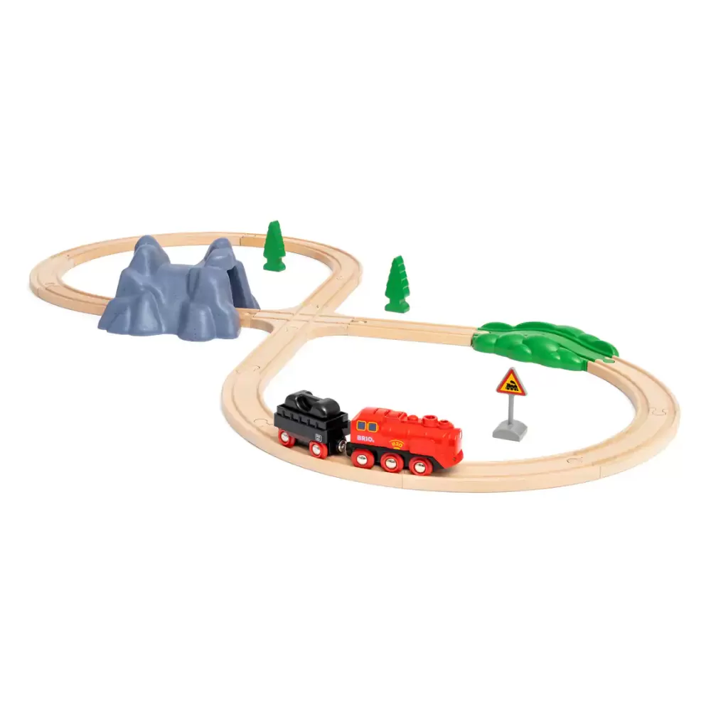 BRIO Set Ferroviario Con Tren De Vapor Best