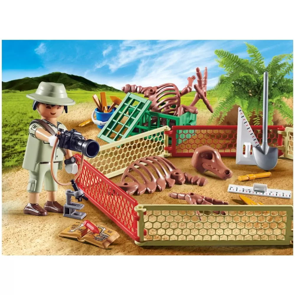 Playmobil Set Paleontologo Busca Dinosaurios Dinos Best