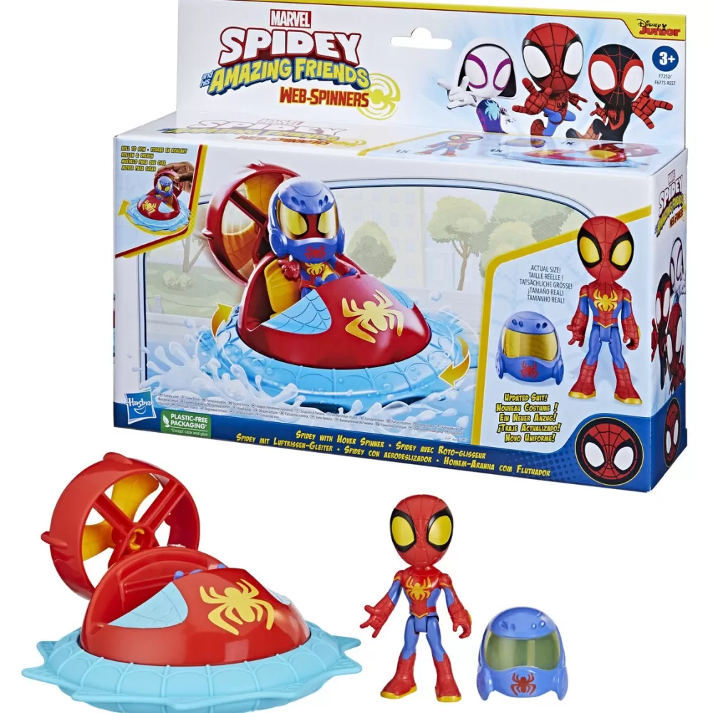 Hasbro Preescolar*Set Surtido Vehiculo, Figura Y Casco Spidey