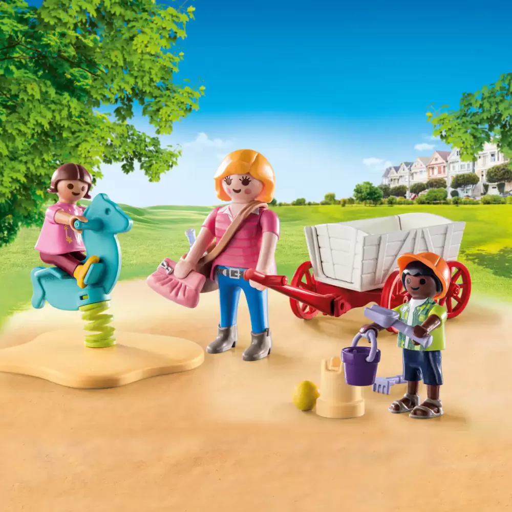 Playmobil Starter Pack Educadora Con Carrito City Life Discount