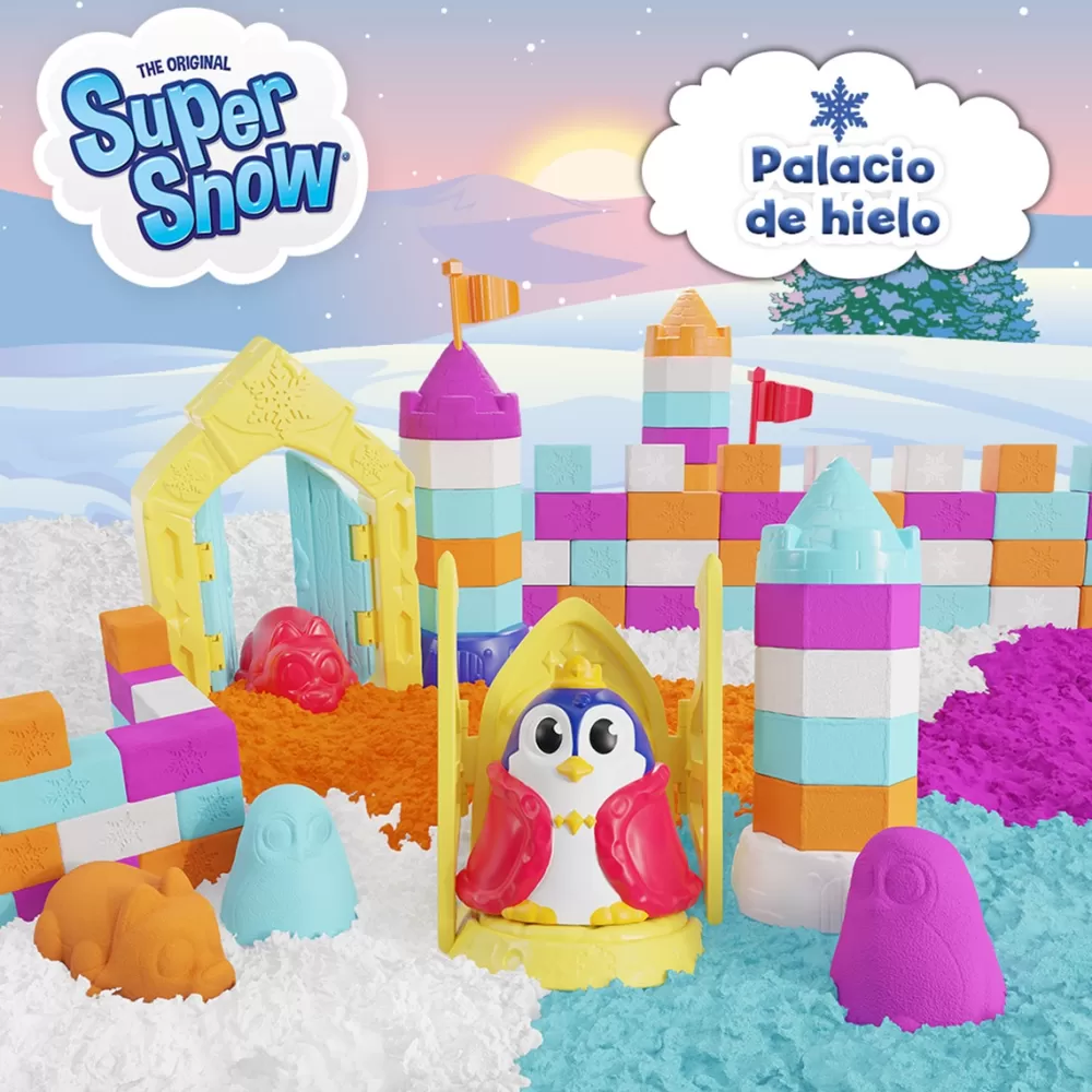 Goliath Games Juegos Educativos*Super Sand Snow Fun Ice Palace