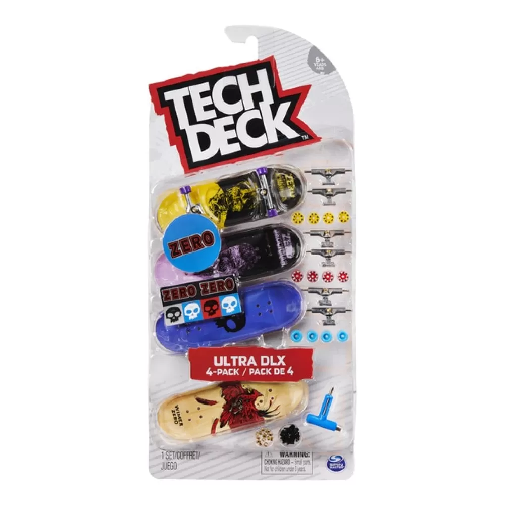 Tech Deck Pack4 Surtido Best Sale