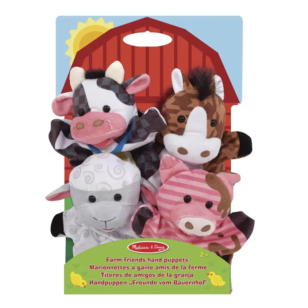 Melissa & Doug Titeres De Amigos De La Granja Flash Sale