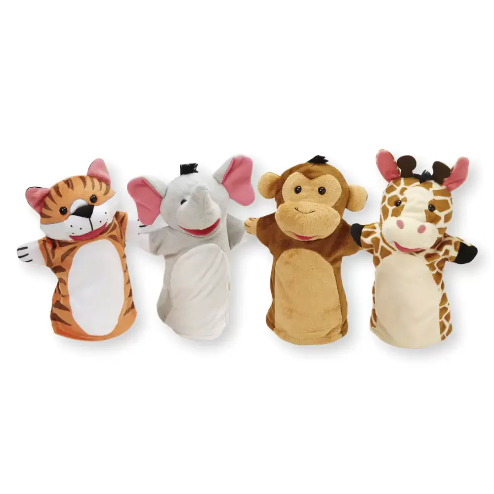 Melissa & Doug Titeres De Amigos Del Zoologico Outlet