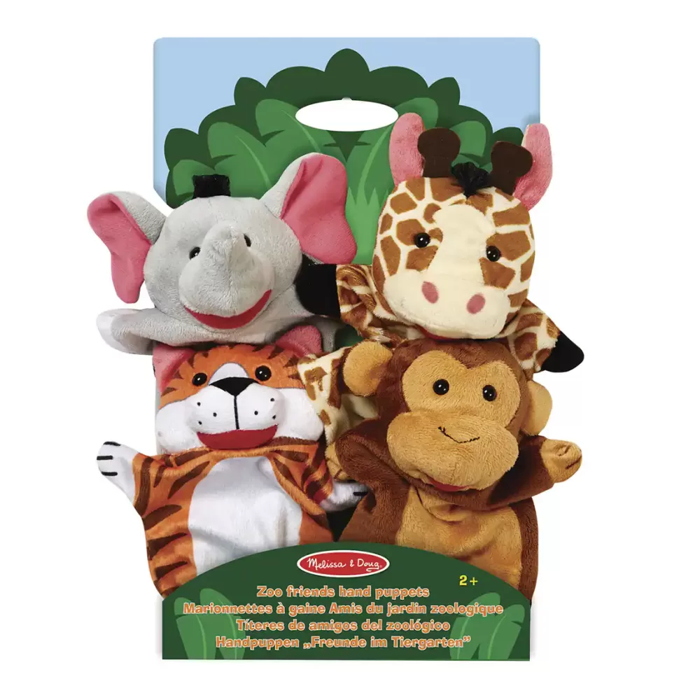 Melissa & Doug Titeres De Amigos Del Zoologico Outlet