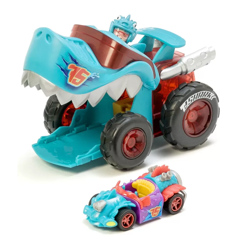 T-RACERS Muñecos Articulados* S - Mega Wheels T-Shark