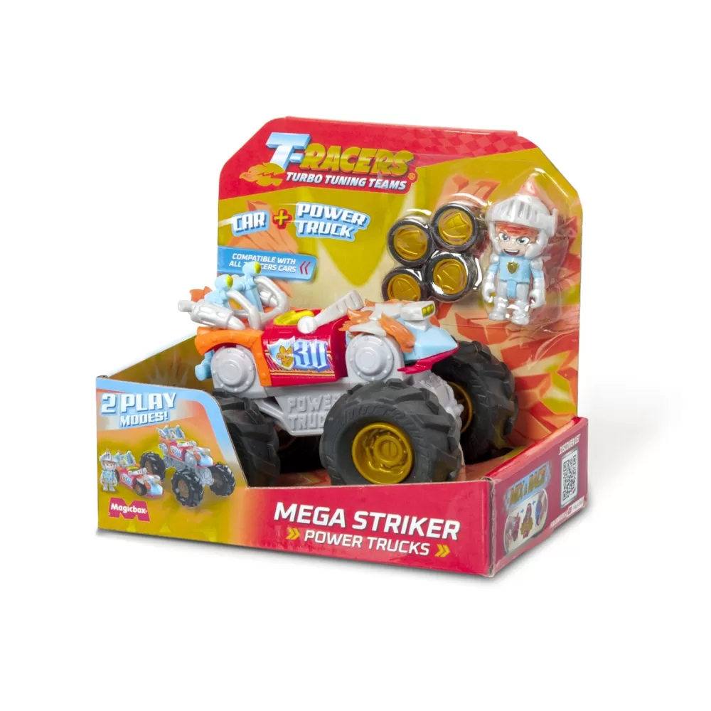 T-RACERS Muñecos Articulados* S - Power Trucksmega Striker