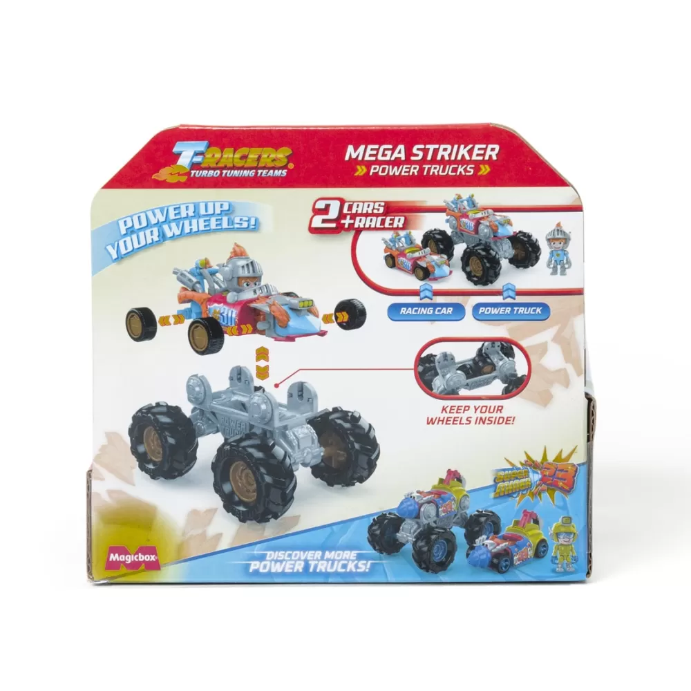 T-RACERS Muñecos Articulados* S - Power Trucksmega Striker