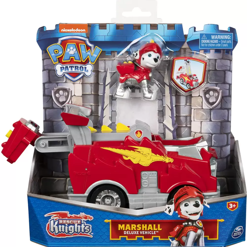 Spin Master Vehiculo + Figura Marcus Rescue Knights Patrulla Canina Flash Sale