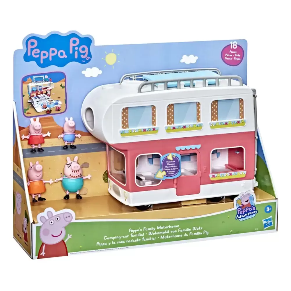 Hasbro Vehiculo De Juguete Autocaravana Familiar De Peppa Pig Hot