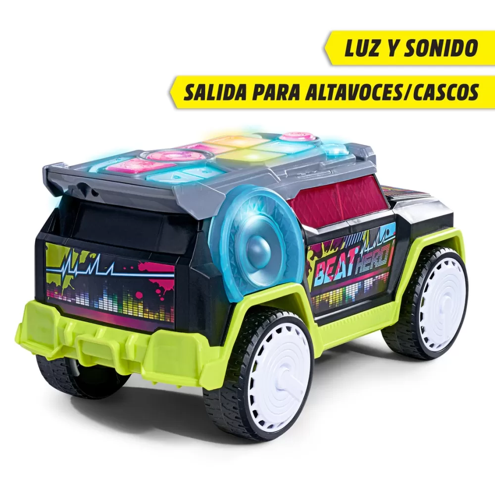 Dickie Toys Coches, Circuitos Y Radiocontrol*Vehiculo De Juguete Beat Hero Streets'N Beatz