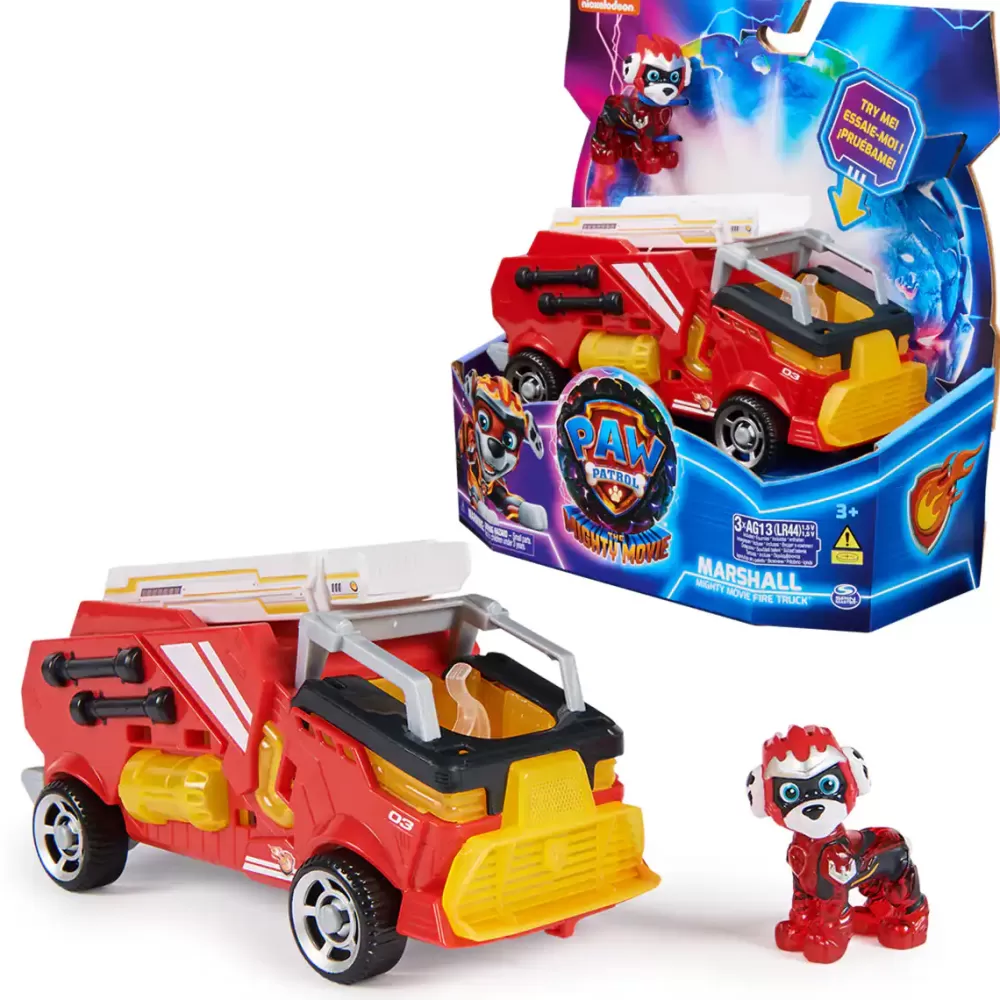 Spin Master Vehiculo Marshall Mighty Movie Patrulla Canina Cheap