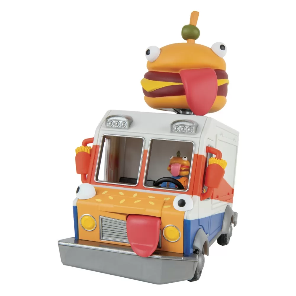 Toy Partner Muñecos Articulados*Vehiculo Micro Feature Durr Burger Food Truck Fortnite