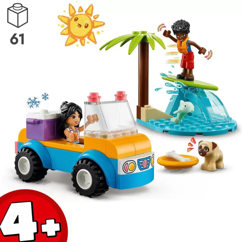 LEGO Vehiculo Para Construir Divertido Buggy Playero Friends Fashion