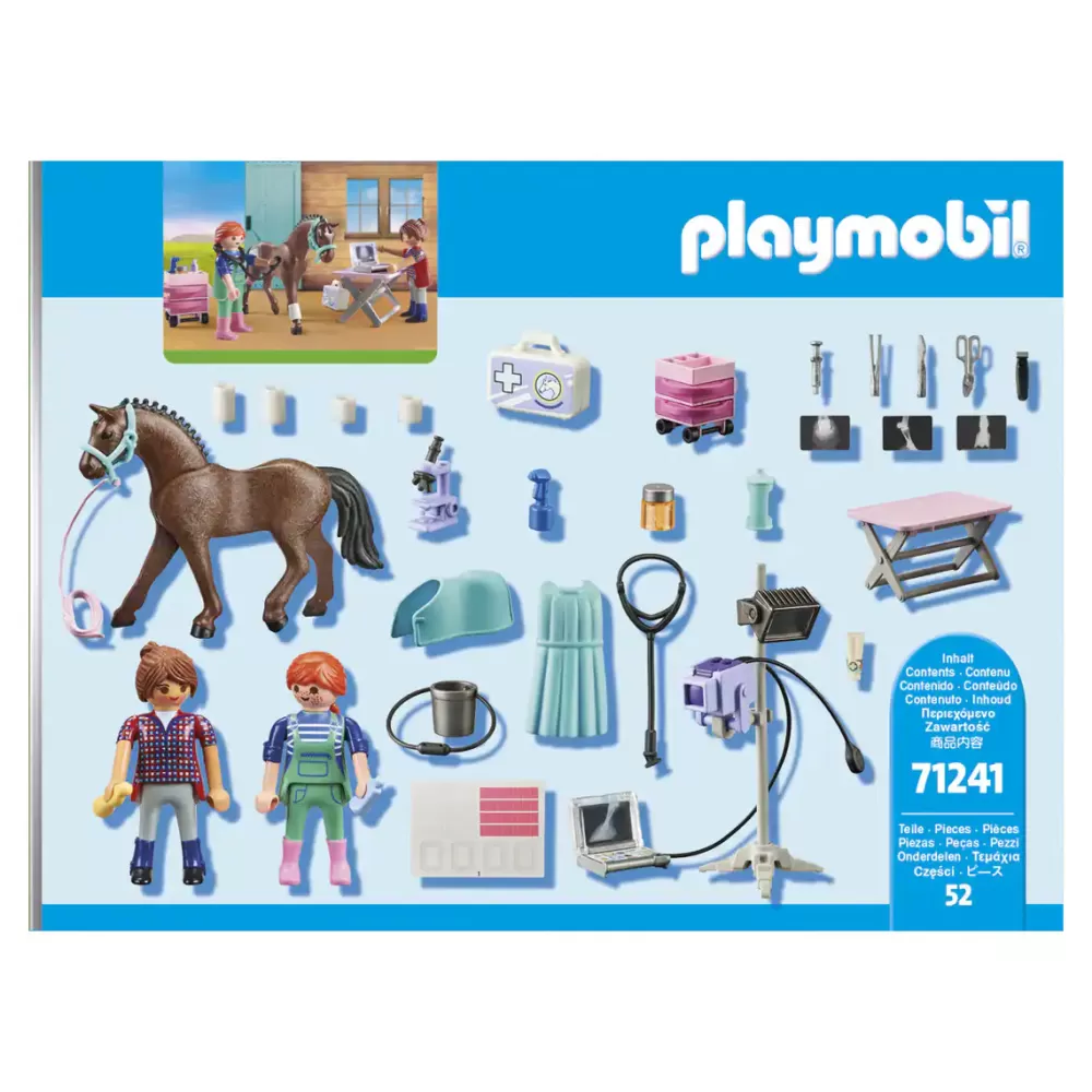 Playmobil Veterinaria De Caballos Country Best