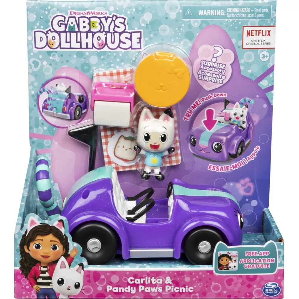 Gabbys Dollhouse Preescolar*Vhc Coche Carlita