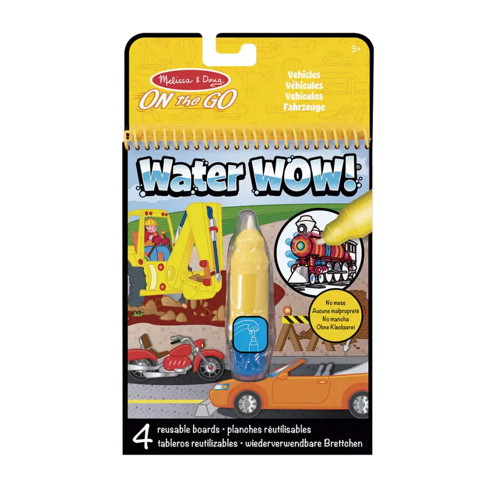 Melissa & Doug Water Wow Vehiculos Outlet