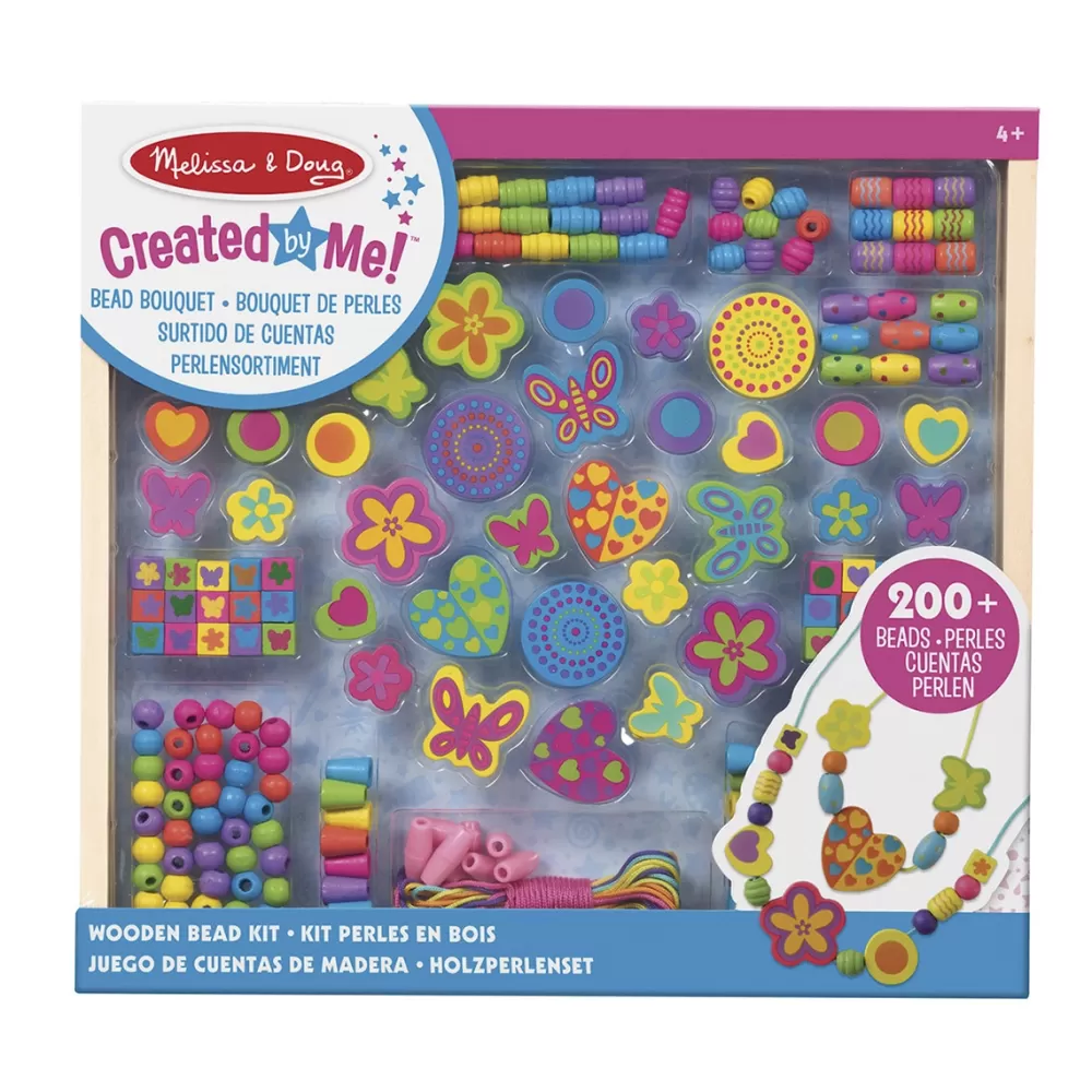 Melissa & Doug Wooden Bead Bouquet Hot