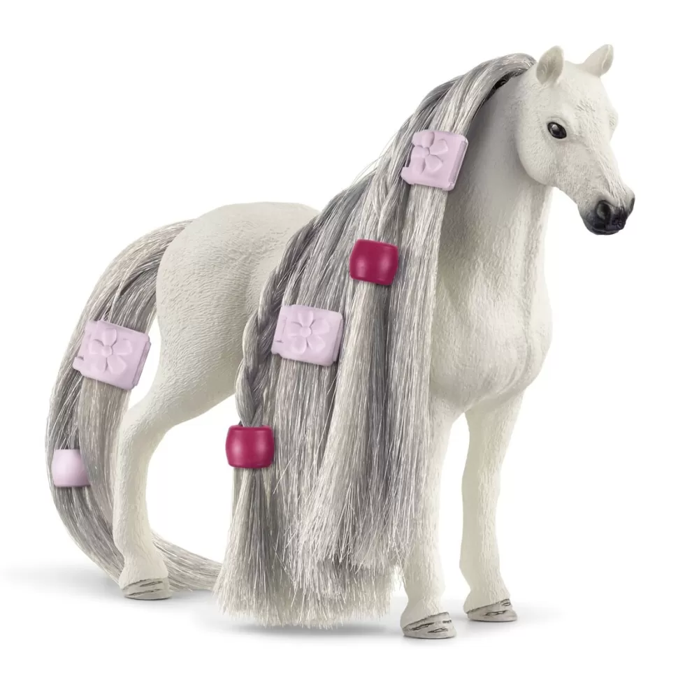 Schleich Muñecos Articulados*Yegua Horse Quarter Horse, Set De Belleza